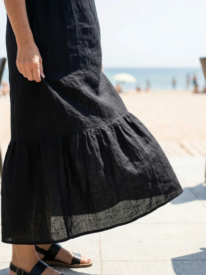 Ismerie | Easy Drape Midi Dress