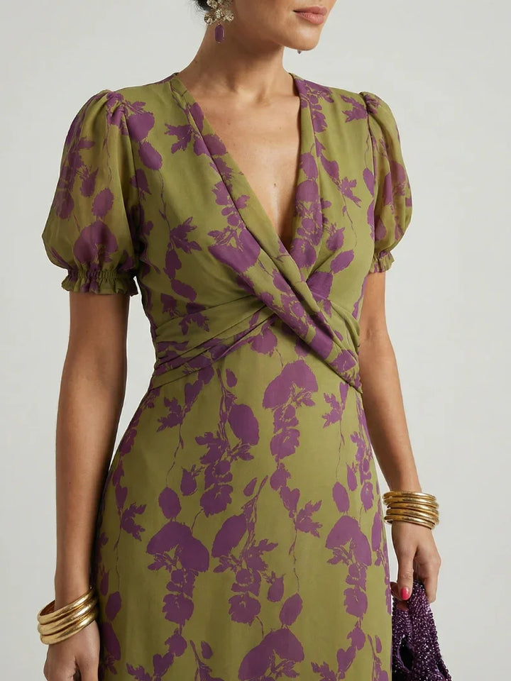Virel | Relaxed Floral Midi Dress