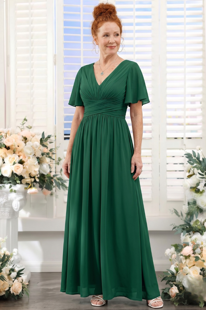 Noel | Pure Wrap Maxi Dress