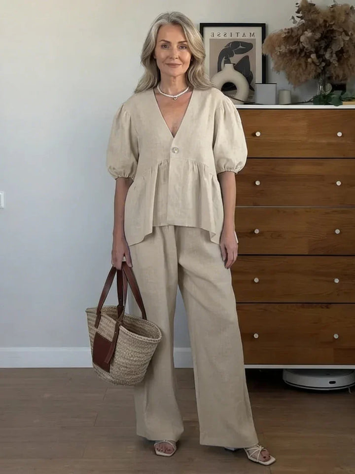 Seraphine | Relaxed Linen Two Piece Set